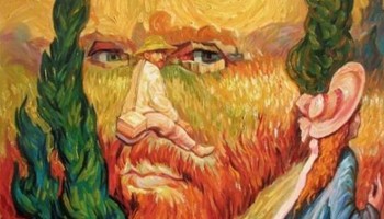 כשיצירת אמנות פוגשת אשלה אופטית: סדרת ציורים מדהימה של אולג שופליאק