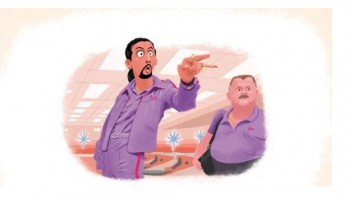 סצנות מפורסמות מסרטים למבוגרים הופכות לאיורים משעשעים בספרי ילדים