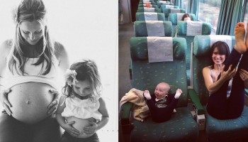 מקסים: 20 תמונות של אמהות ביחד עם הגרסה המיניאטורית שלהן