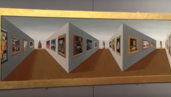 בצפייה ראשונה זה נראה כמו ציור קיר תמים, אלא שאז מגלים את האמת היצירתית והמפתיעה