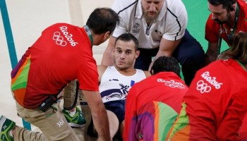 אוי ואבוי: פציעה מזעזעת של מתעמל באולימפיאדה