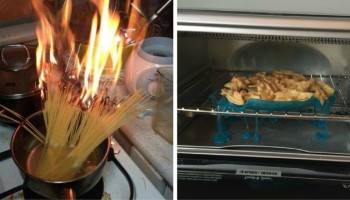 18 תמונות מצחיקות שכל מי שאין לו חצי מושג בבישול יוכל להזדהות איתם