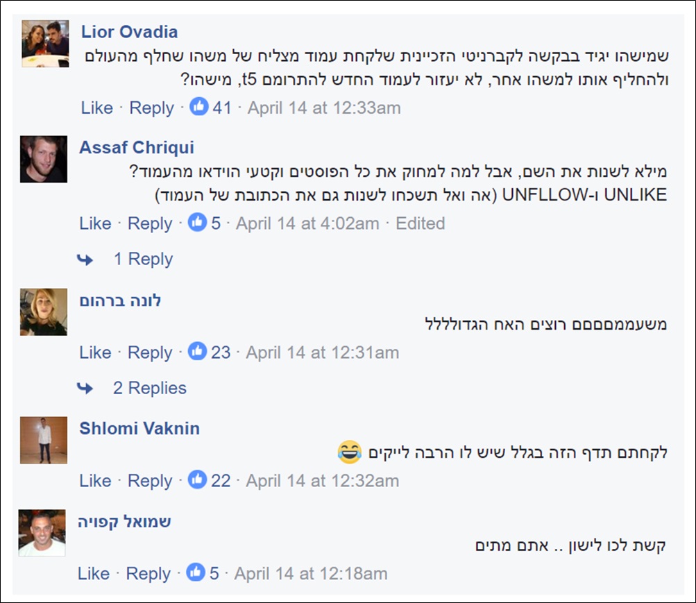 תגובות האח הגדול