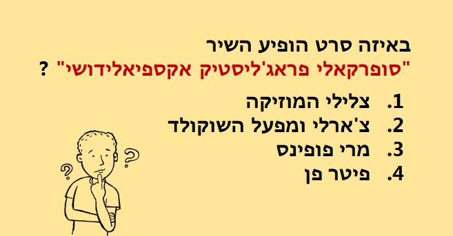 החידון השבועי של הפטריה