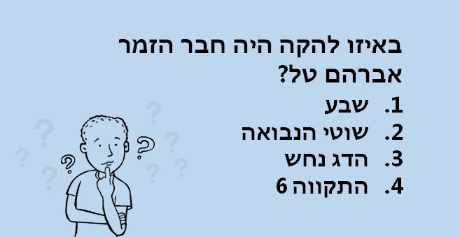 חידון הטריוויה השבועי של אתר הפטריה
