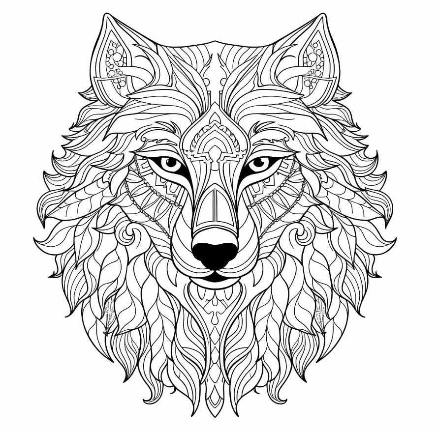 ציורים חמודים של חיות | זאב