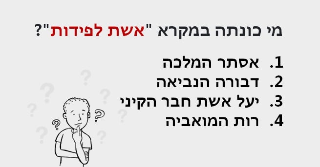 חידון שבועי הפטריה - פברואר 2025